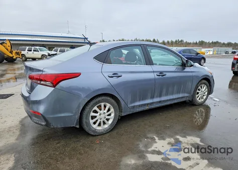 2020 Hyundai Accent Sel from USA, damaged, VIN 3KPC24A64LE123541